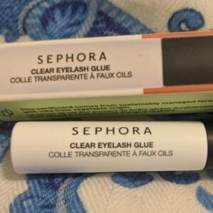 ⭐ Eyelash Glue Sephora Brush Tip Clear Eyelash Glue NIB Free Must Message